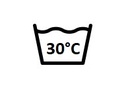 Wassen op 30 °C