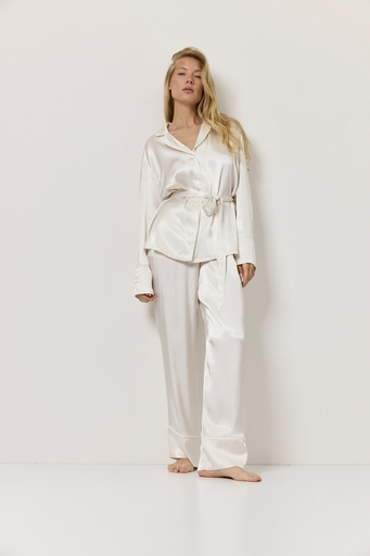[SS27-AR-AN-PL-IVORY] Fashion - Ann pajama long Ivory