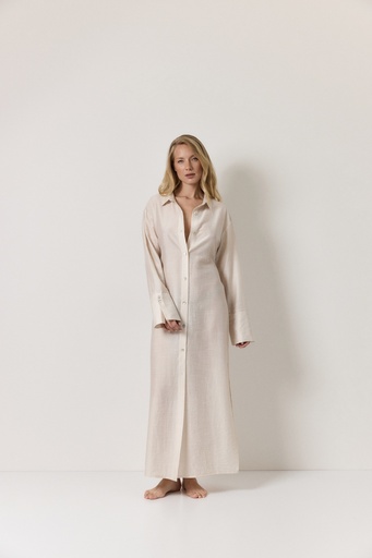[SS27-AR-NAIA-D-BEIGE] Resortwear - Naia dress Beige